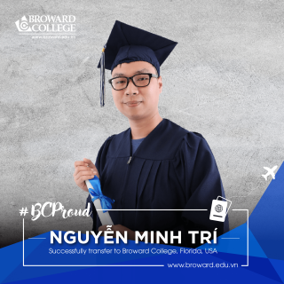 NGUYỄN MINH TRÍ - CHUYỂN TIẾP THÀNH CÔNG SANG BROWARD, FLORIDA